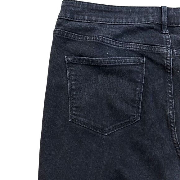 Old Navy Pop Icon skinny black jeans with stretch size 14 short - Picture 4 of 9